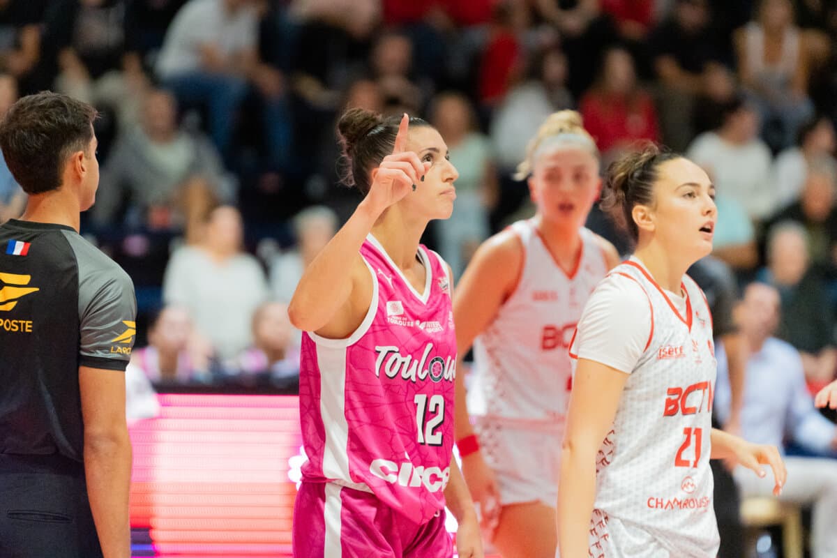 Laëtitia Guapo (Toulouse M.B.) face à La Tronche Meylan, La Boulangère Wonderligue, 7 octobre 2026