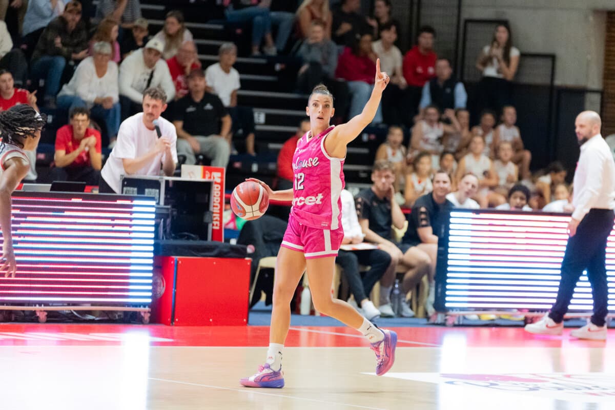 Laëtitia Guapo (Toulouse M.B.) face à La Tronche Meylan, La Boulangère Wonderligue, 7 octobre 2026