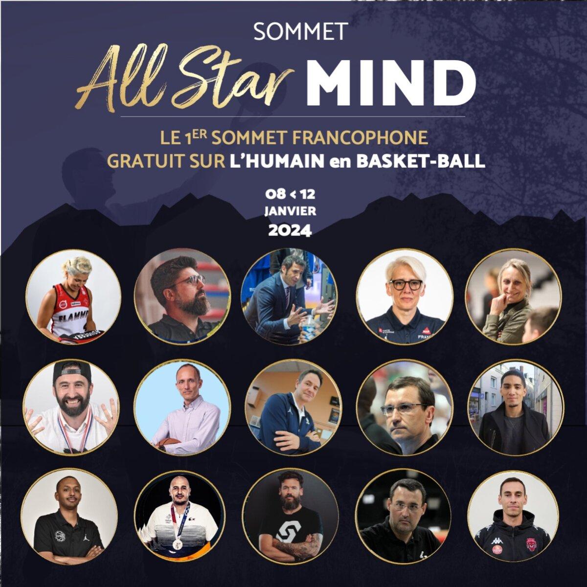 « Le Sommet All Star Mind » spécial basketball, par Nicolas Raimbault