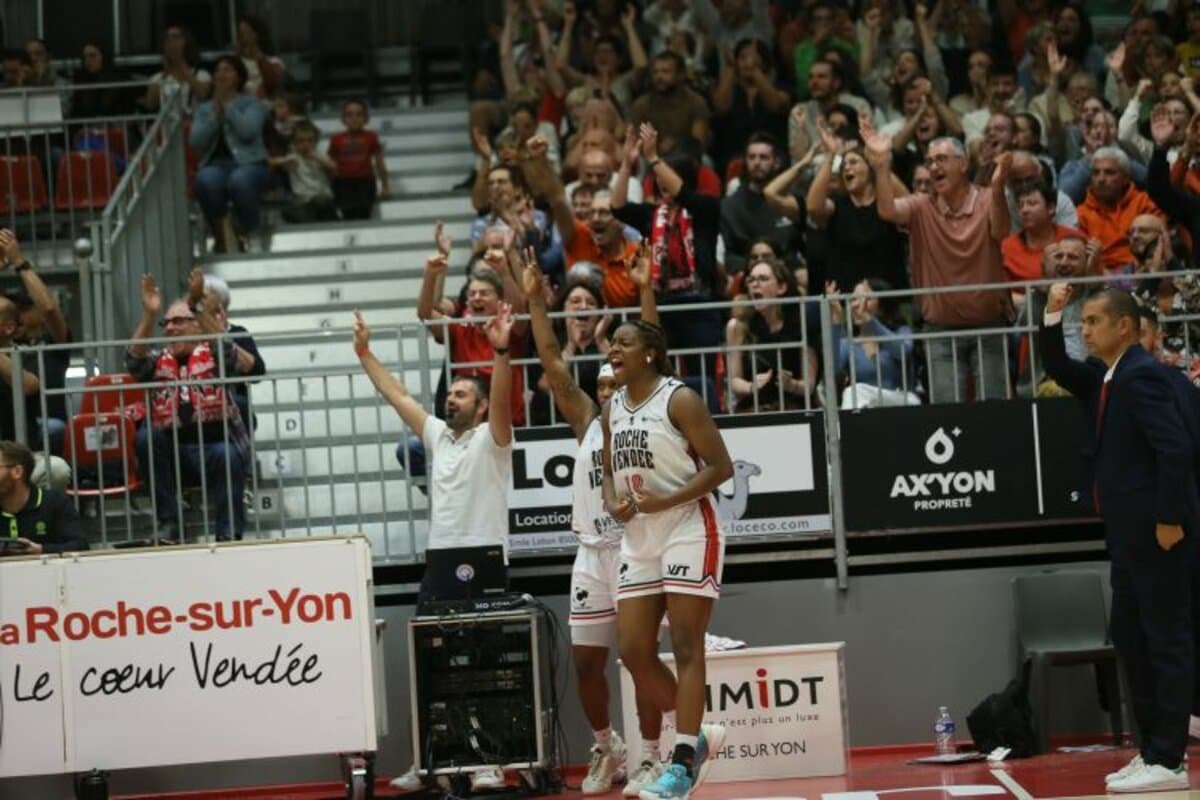 L&rsquo;ASVEL féminin tombe d&rsquo;entrée contre La Roche Vendée, Villeneuve d&rsquo;Ascq s&rsquo;impose à Tarbes