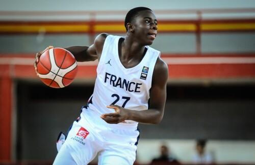 Killyan Touré seul Français au Basketball Without Borders Europe 2023
