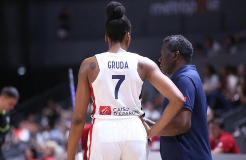 Clap de fin pour Sandrine Gruda en équipe de France, les mots de Jean-Aimé Toupane