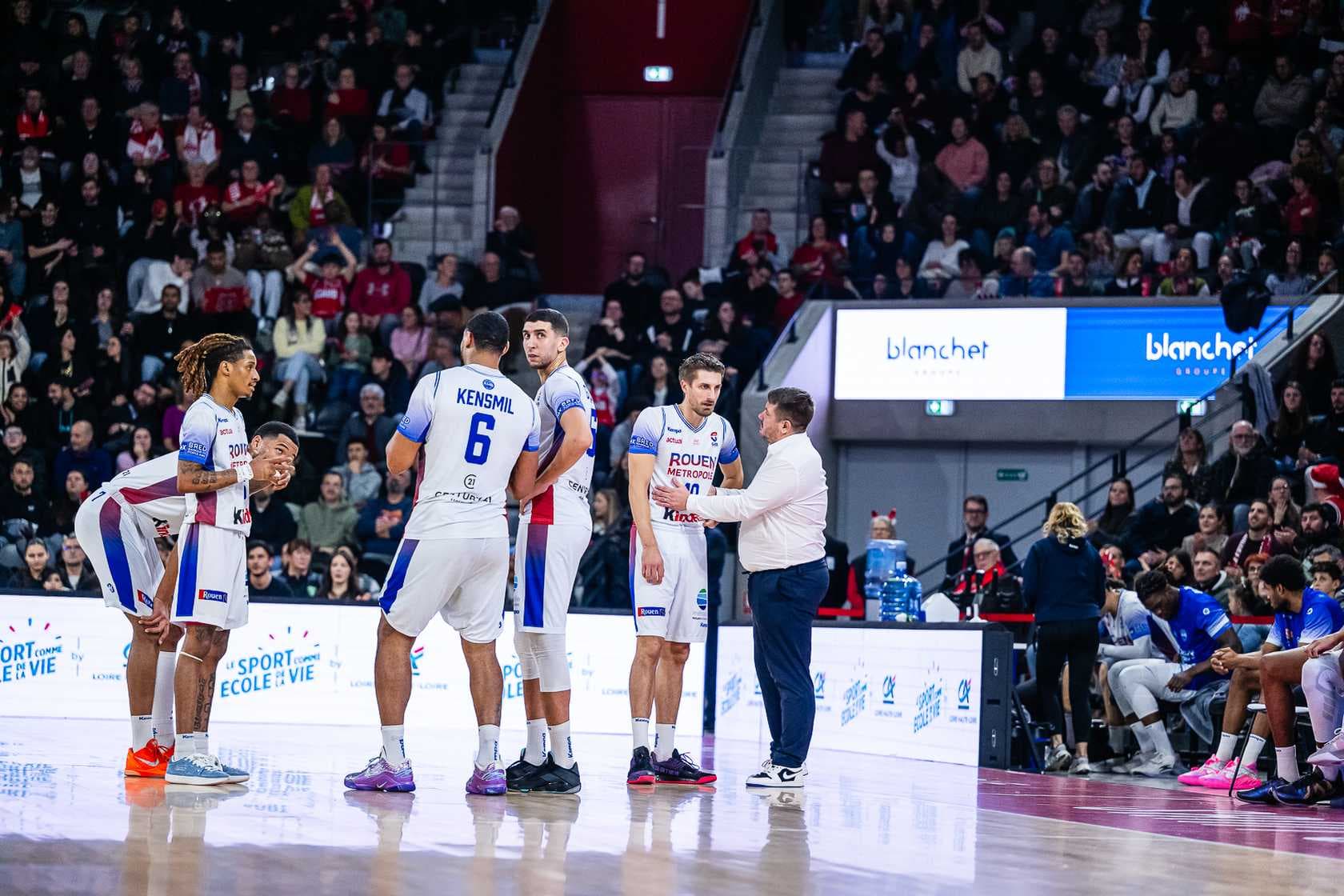 Staff, effectif, banc : le Rouen Métropole Basket secoué de toutes parts en ce début d’année 2026