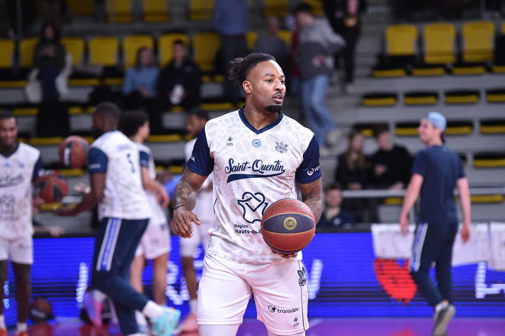 Avant-dernier, Saint-Quentin perd Jordan Caroline, en route pour le Rytas Vilnius