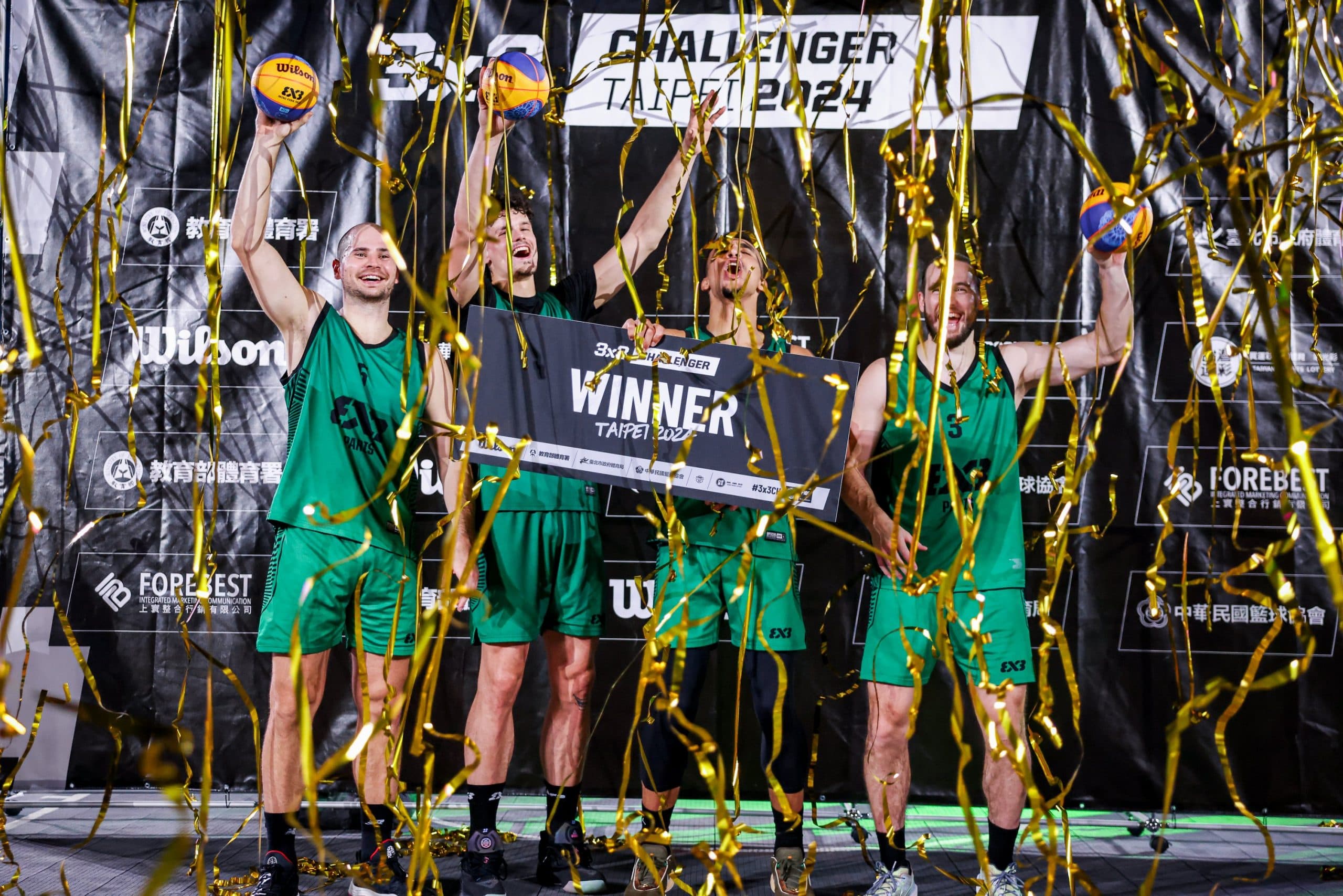 3×3 Paris vainqueur à Taipei et qualifié pour la finale du World Tour !