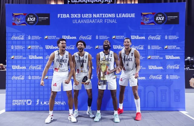 L&rsquo;équipe de France U23 remporte la Nations League 3×3 en battant la Lettonie