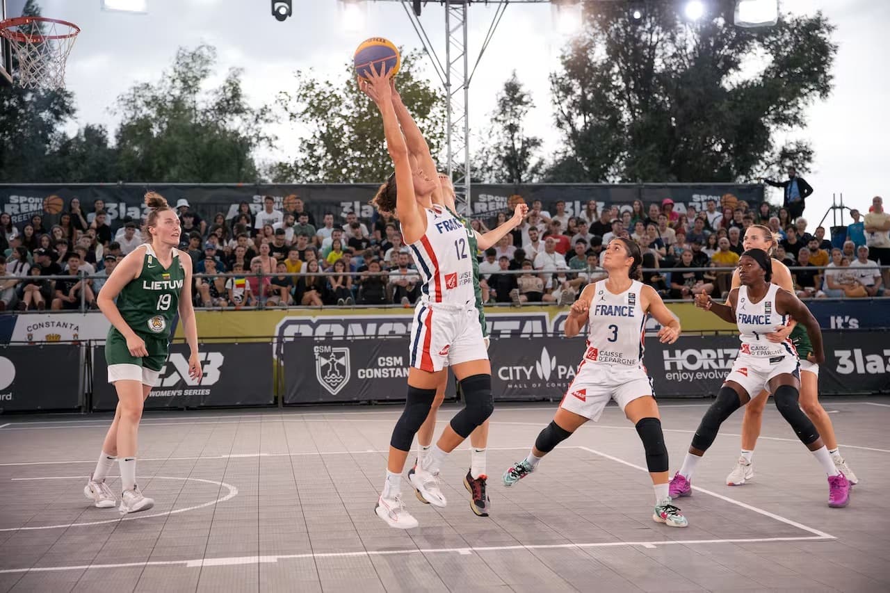 Clermont-Ferrand, Orléans, Poitiers et Bordeaux accueilleront les Women’s Series 3&#215;3