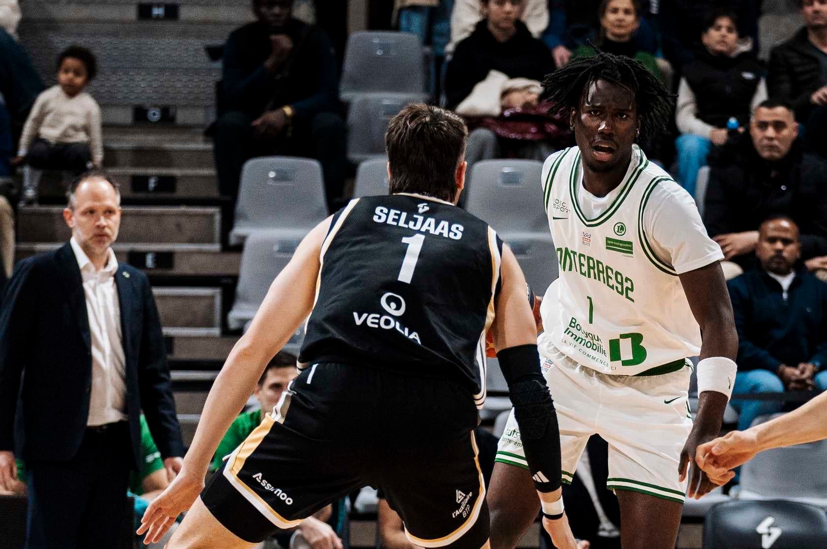 Nanterre dompte l’ASVEL à l’Astroballe et poursuit sa folle série en haut de tableau