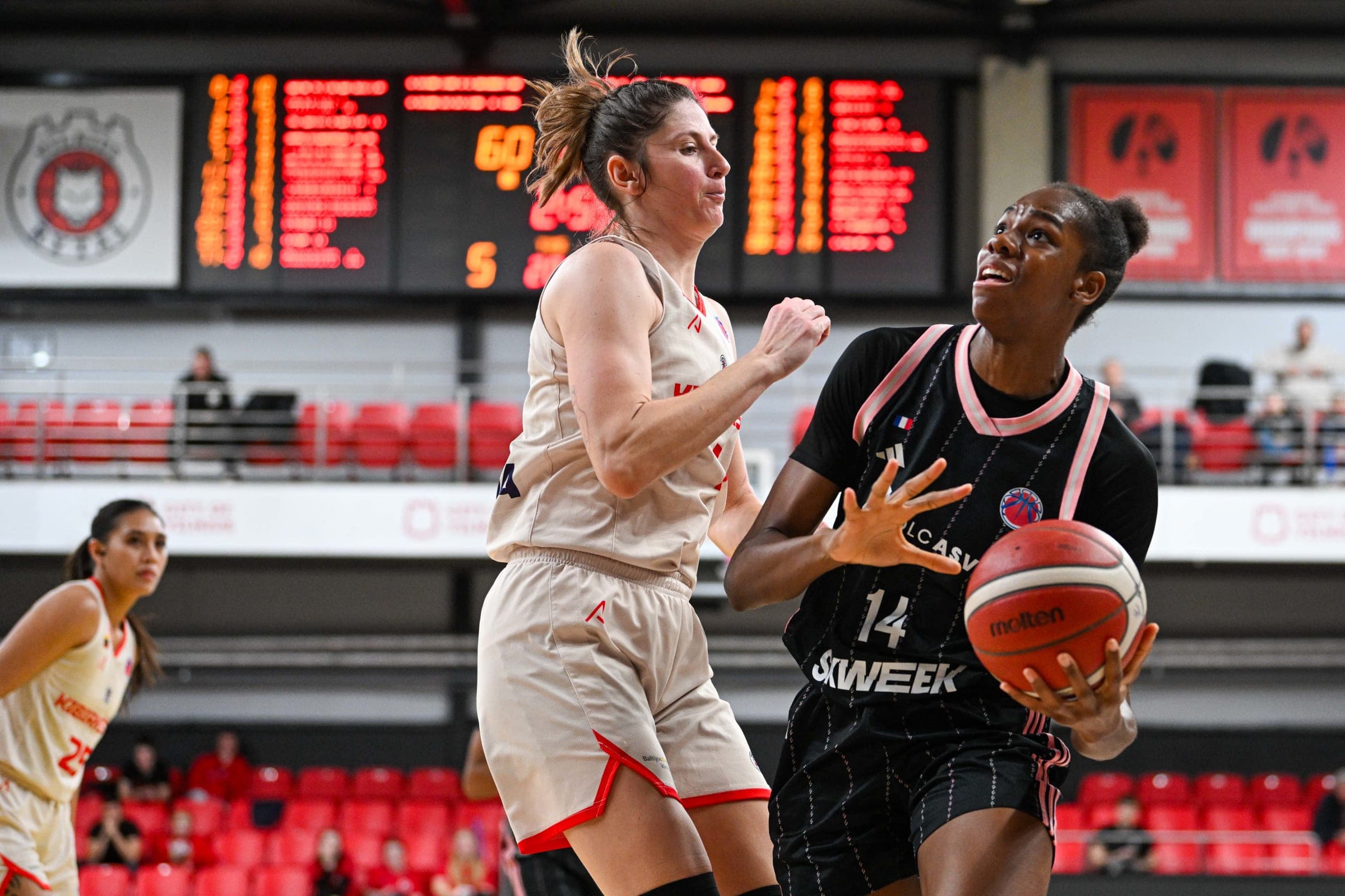 Villeneuve d’Ascq et le BLMA en très bonne posture, nouveau match nul avec l’ASVEL féminin