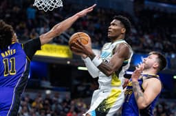 Bennedict Mathurin sous le maillot d'Indiana face aux Lakers