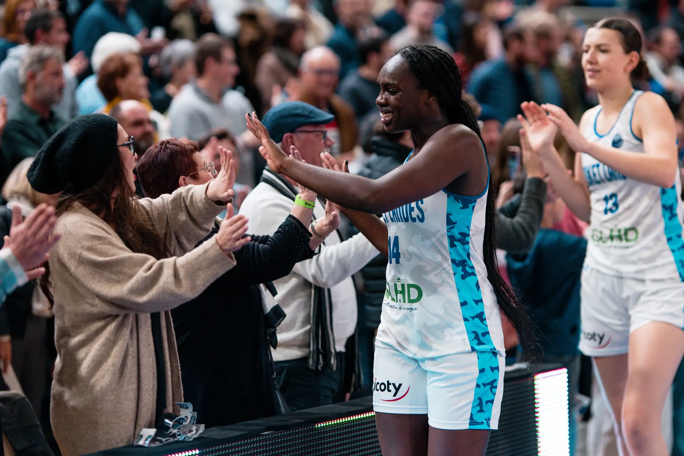 Cinq départs actés à Basket Landes, dont celui de la capitaine Clarince Djaldi-Tabdi
