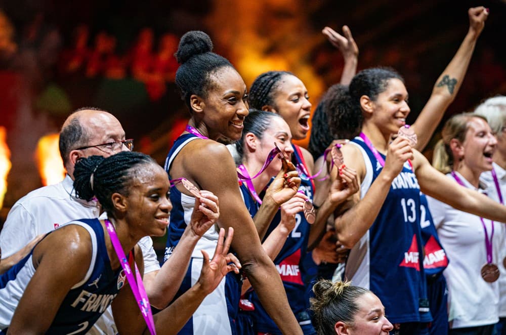 Les Bleues se consolent avec la médaille de bronze !