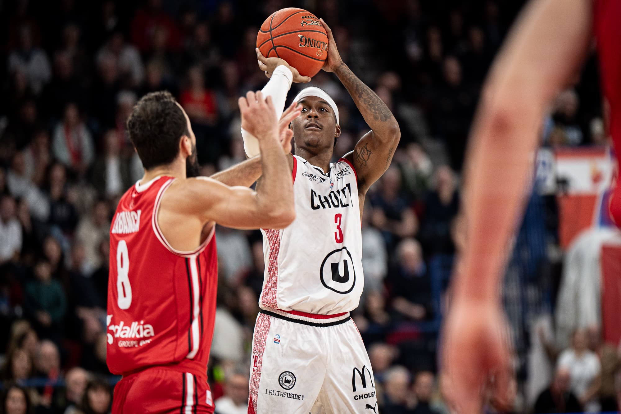 « Un vrai beau match » : Cholet fait tomber Bilbao pour la première fois de la saison