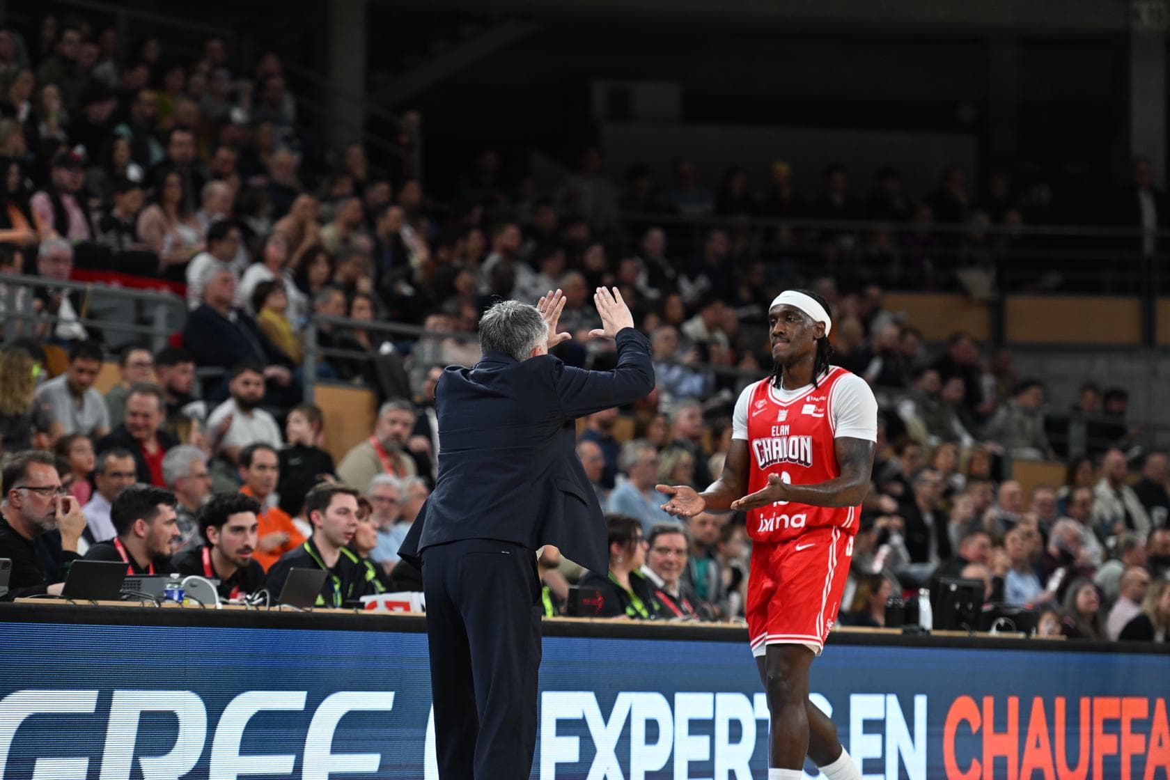 « Ce qui fait plaisir, c’est plutôt l’état d’esprit » : Elric Delord satisfait après la démonstration de Chalon contre Limoges