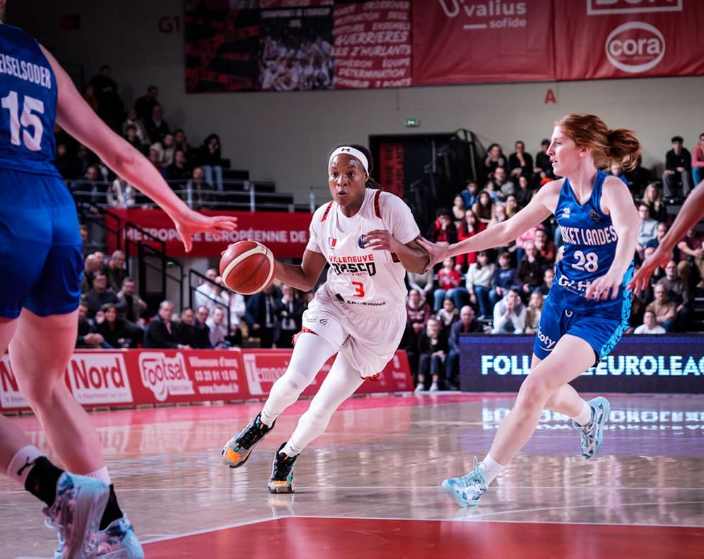 L&rsquo;affrontement des cadors français pour Villeneuve d&rsquo;Ascq, l&rsquo;ASVEL féminin ouvre enfin son compteur
