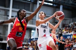 Emma Broliron et l'équipe de France U18 ont perdu en demi-finales de l'Euro contre l'Espagne