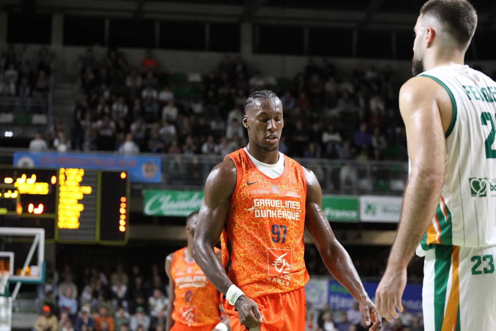 Gravelines-Dunkerque diminué avant la réception de Boulazac : Valentin Chery forfait, Gauthier Denis incertain