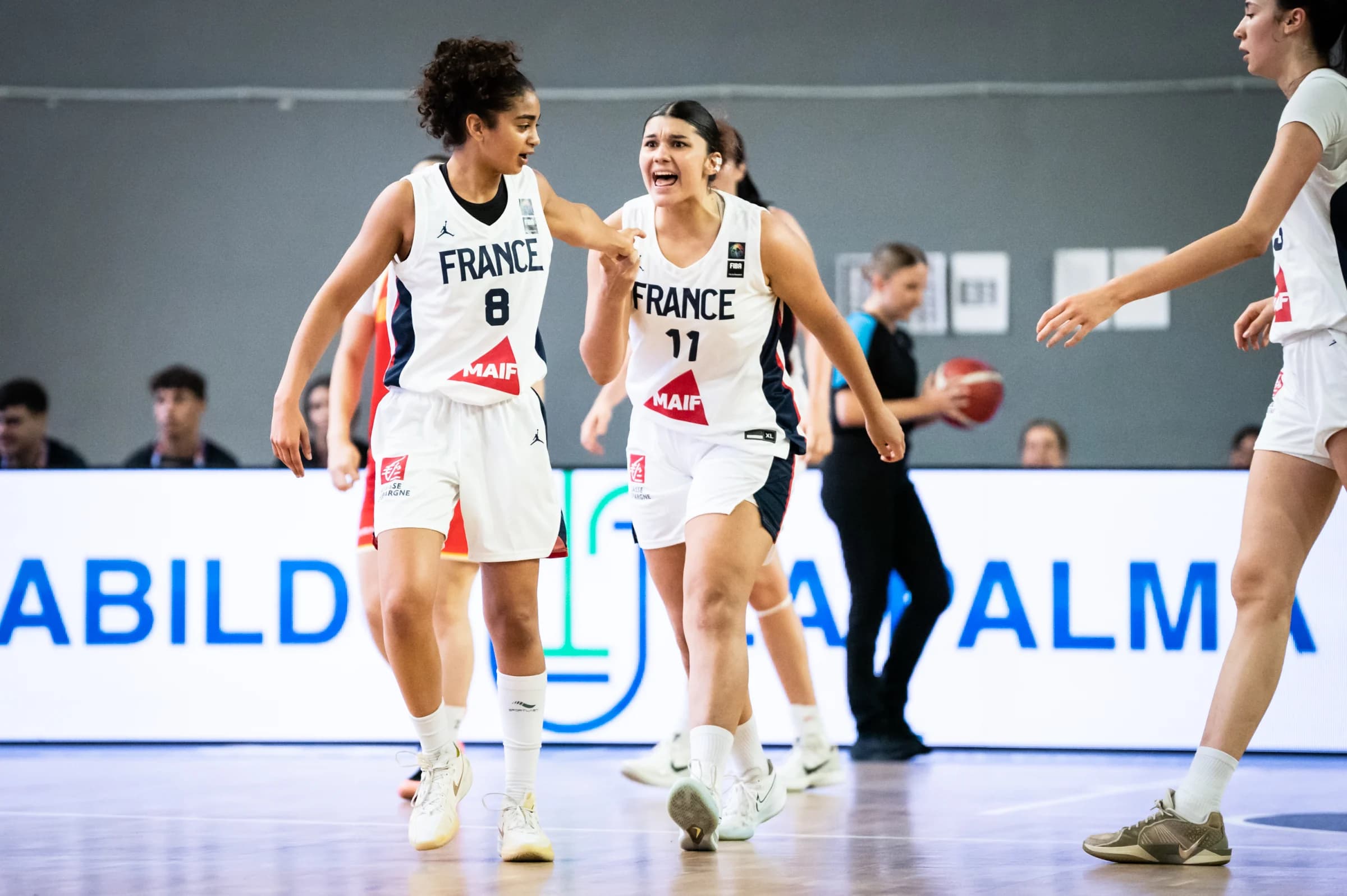 En détente, la France s’assure la première place de son groupe à l’EuroBasket U18 féminin
