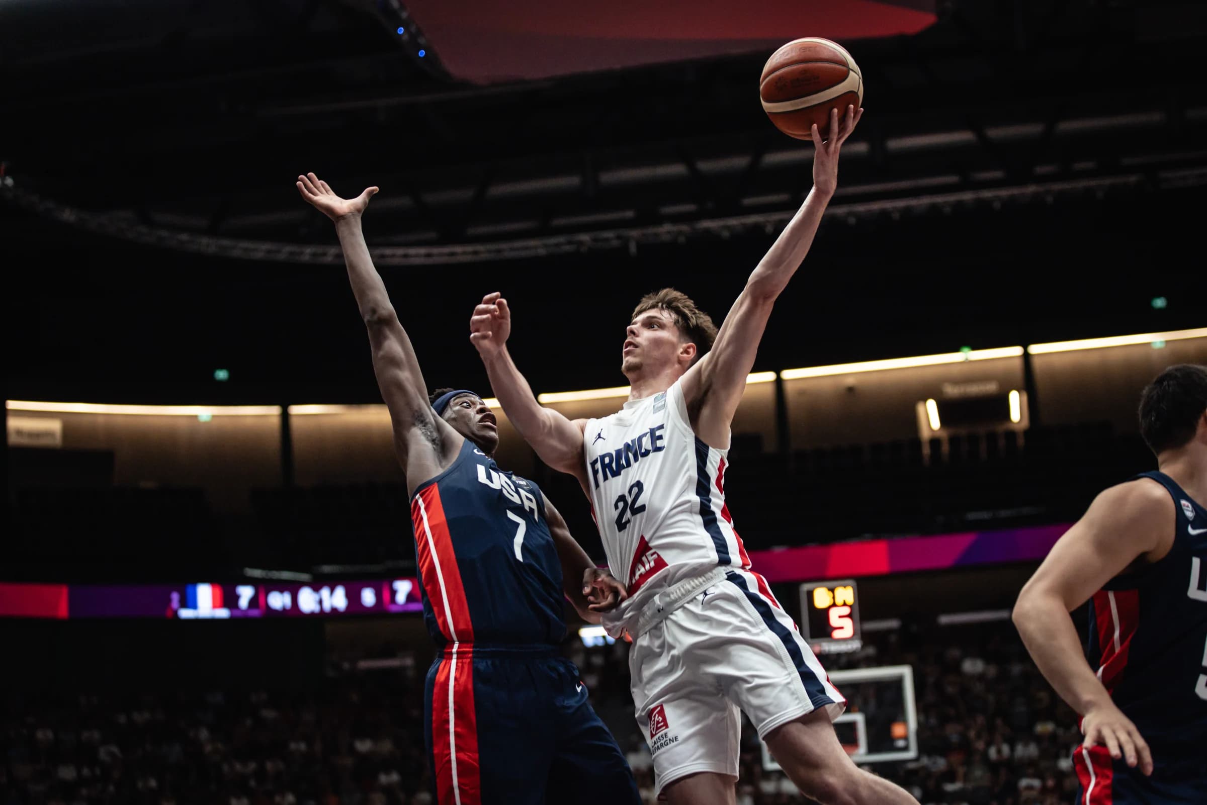De l’envie, des actions d’éclats mais à l’arrivée… -31 pour les U19 français contre les États-Unis