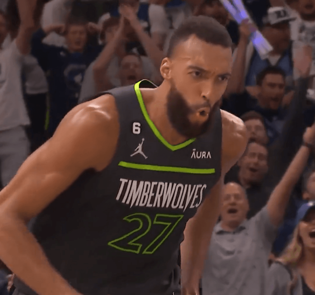 Rudy Gobert brille pour qualifier Minnesota en playoffs, fin de saison pour Dieng et Sarr