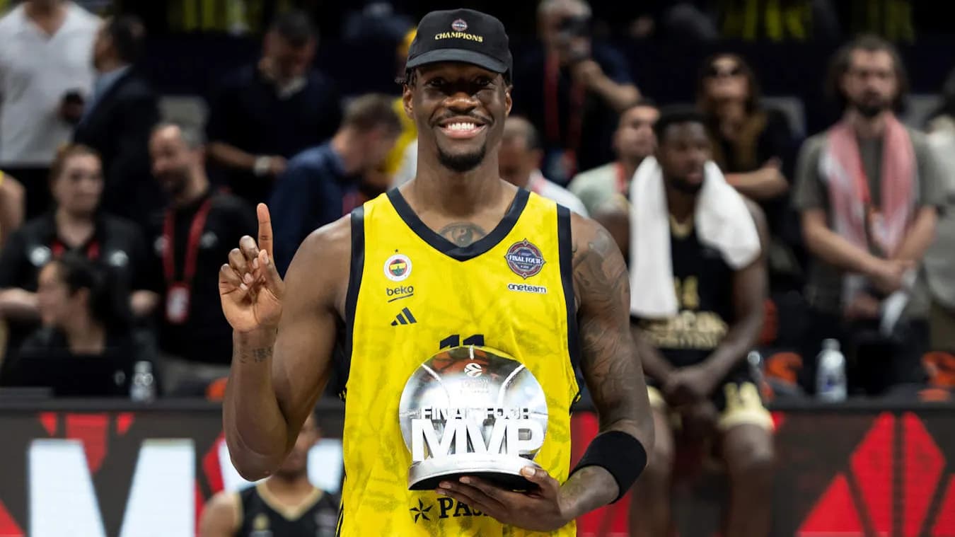Nigel Hayes-Davis élu MVP du Final Four de l’EuroLeague 2025