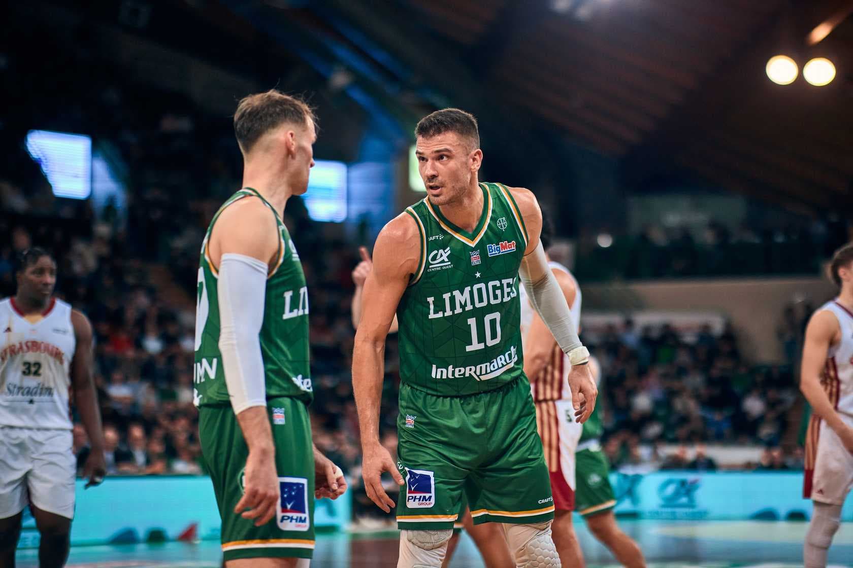 Nikola Jovanovic (Limoges), avant la réception de Cholet : « C’était la première fois que je commençais la saison avec une blessure »