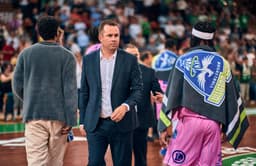 Arnaud Tessier après la victoire de Limoges contre Saint-Quentin