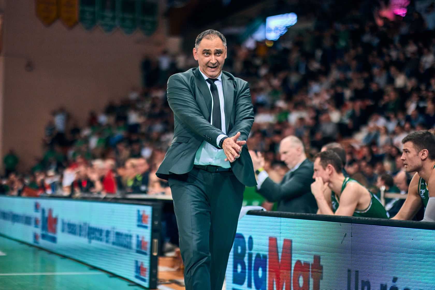 Dario Gjergja prévient avant Limoges – Paris : « C’est l’équipe d’Europe qui dégaine le plus à 3-points »