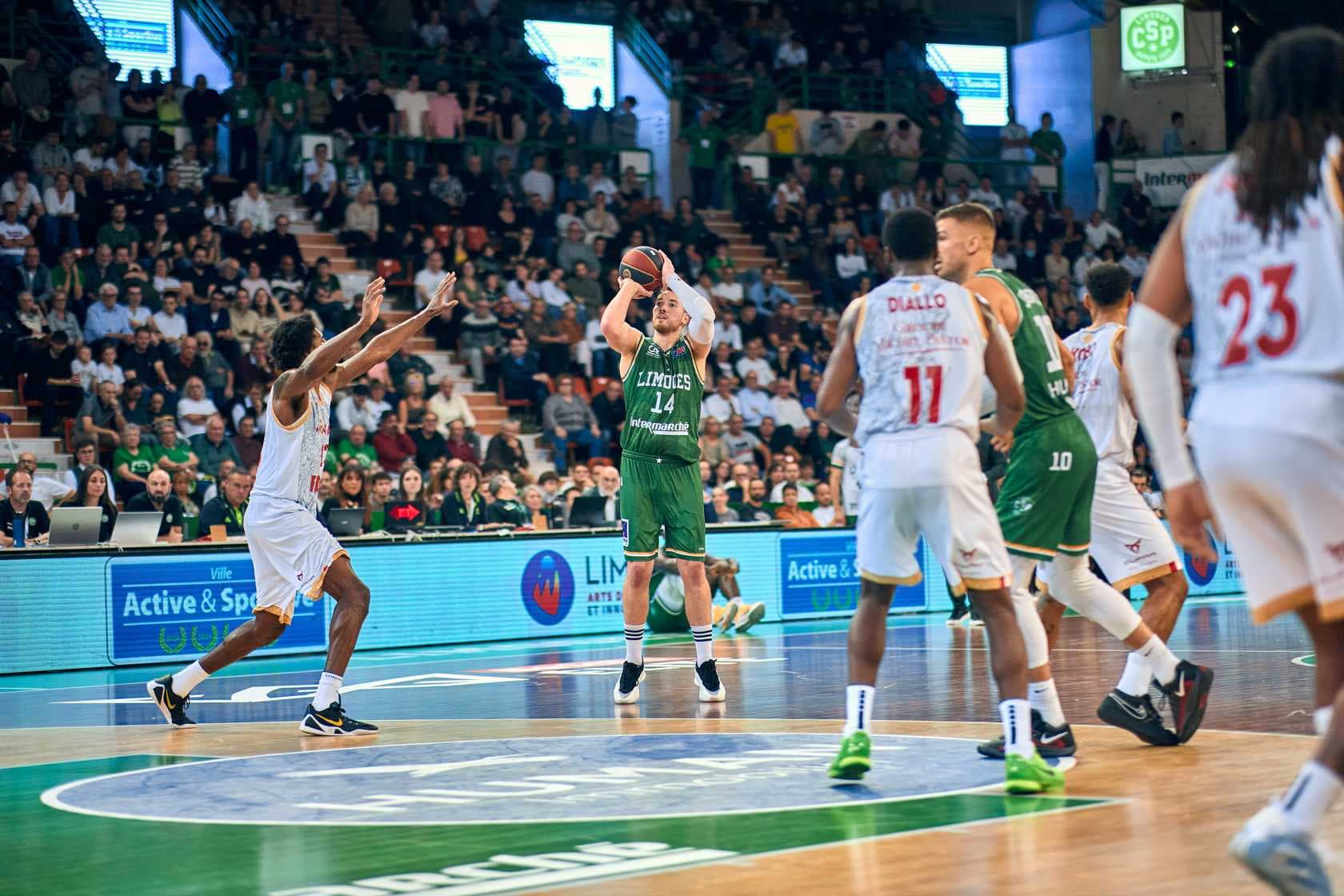 Hugo Invernizzi leader de la réaction limougeaude contre Monaco : « On ne pouvait pas faire un match comme ça »
