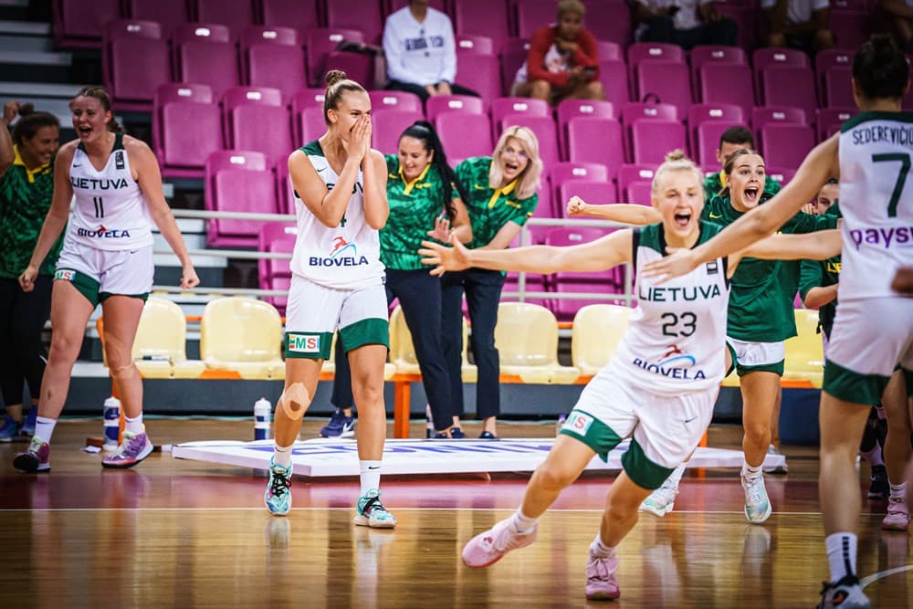 Juste Jocyte (Lituanie) en finale de l&rsquo;Euro U18 face à l&rsquo;Espagne