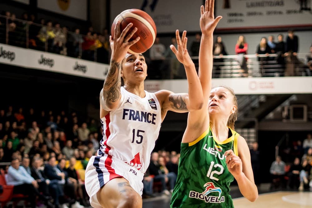 Les Bleues qualifiées pour l&rsquo;EuroBasket dans la douleur
