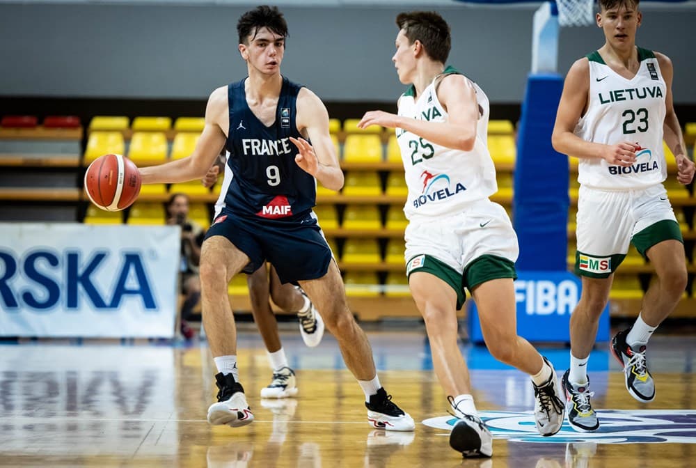 L&rsquo;équipe de France U16 masculine écrasée par la Lituanie en ouverture de l&rsquo;EuroBasket
