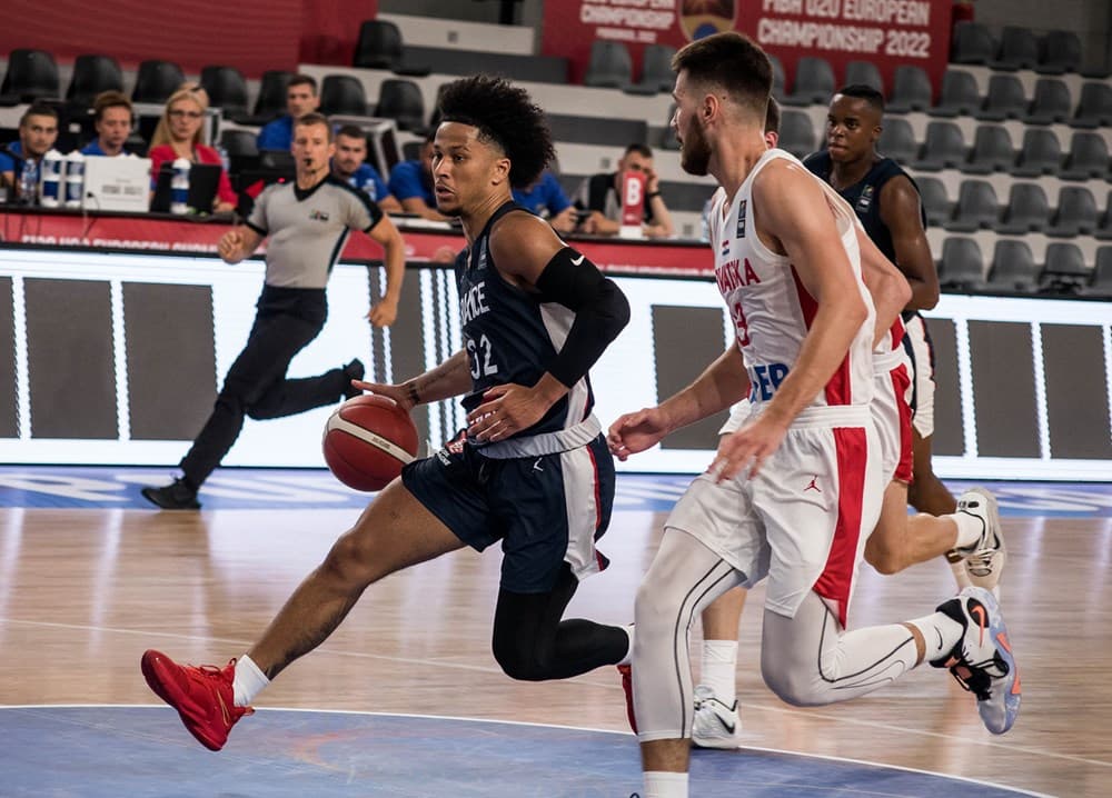 Les U20 français débutent parfaitement contre la Croatie à l&rsquo;EuroBasket