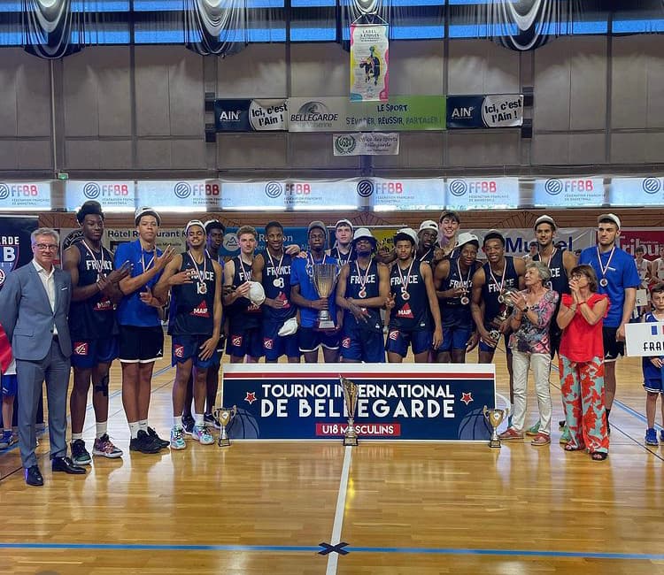 L&rsquo;équipe de France U18 fait carton plein au Tournoi de Bellegarde, Bilal Coulibaly MVP