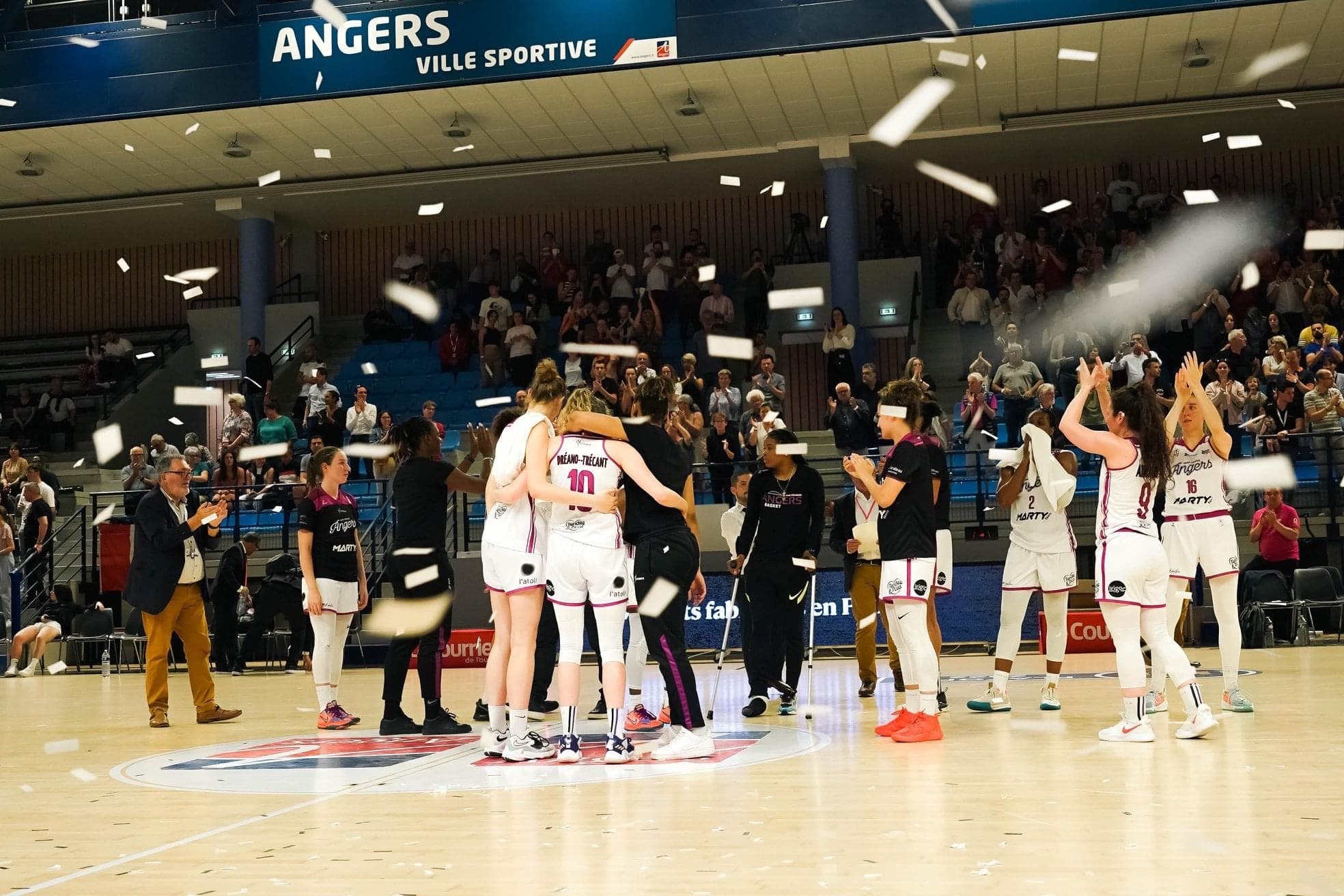 L&rsquo;UF Angers Basket finalement directement qualifiée en EuroCup