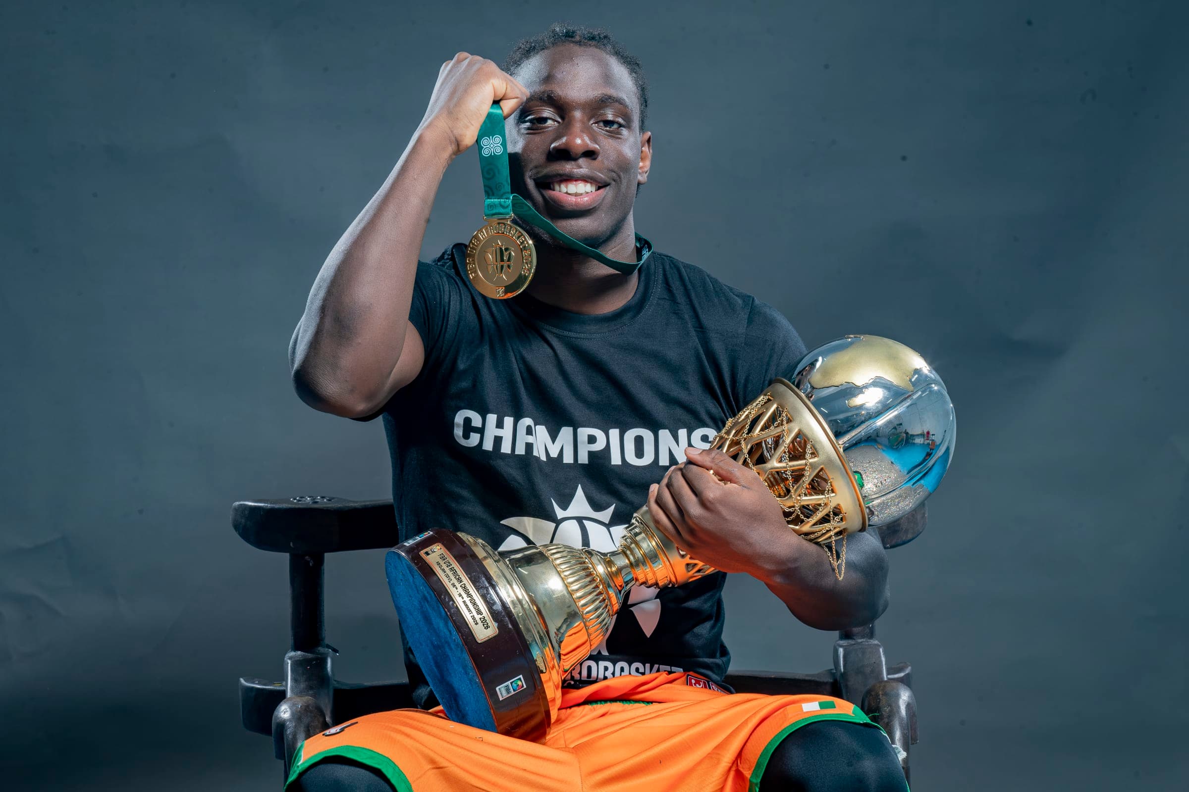 Trois jeunes de LNB sacrés avec la Côte d’Ivoire à l’AfroBasket U18 !