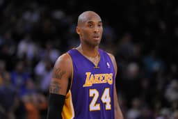 Kobe Bryant sous le maillot des Lakers face à Golden State