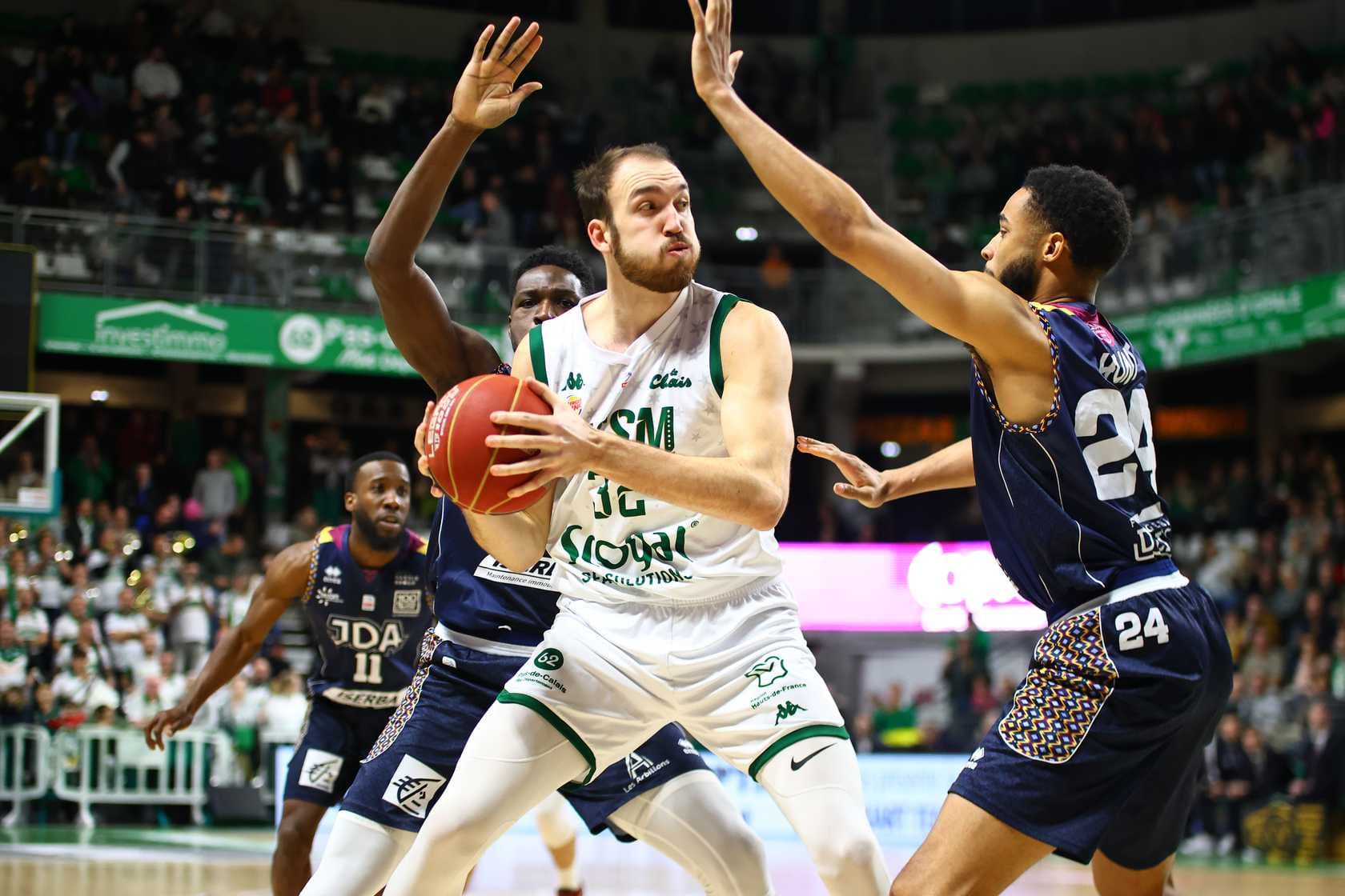 Le Portel reste solide face une JDA Dijon trop brouillonne