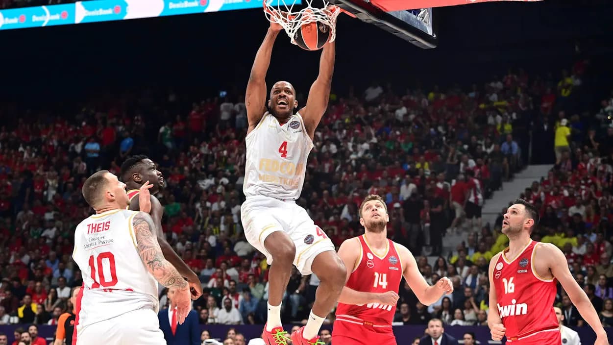 L’AS Monaco en finale de l’EuroLeague : revanche prise sur l’Olympiakos d’un Evan Fournier record !