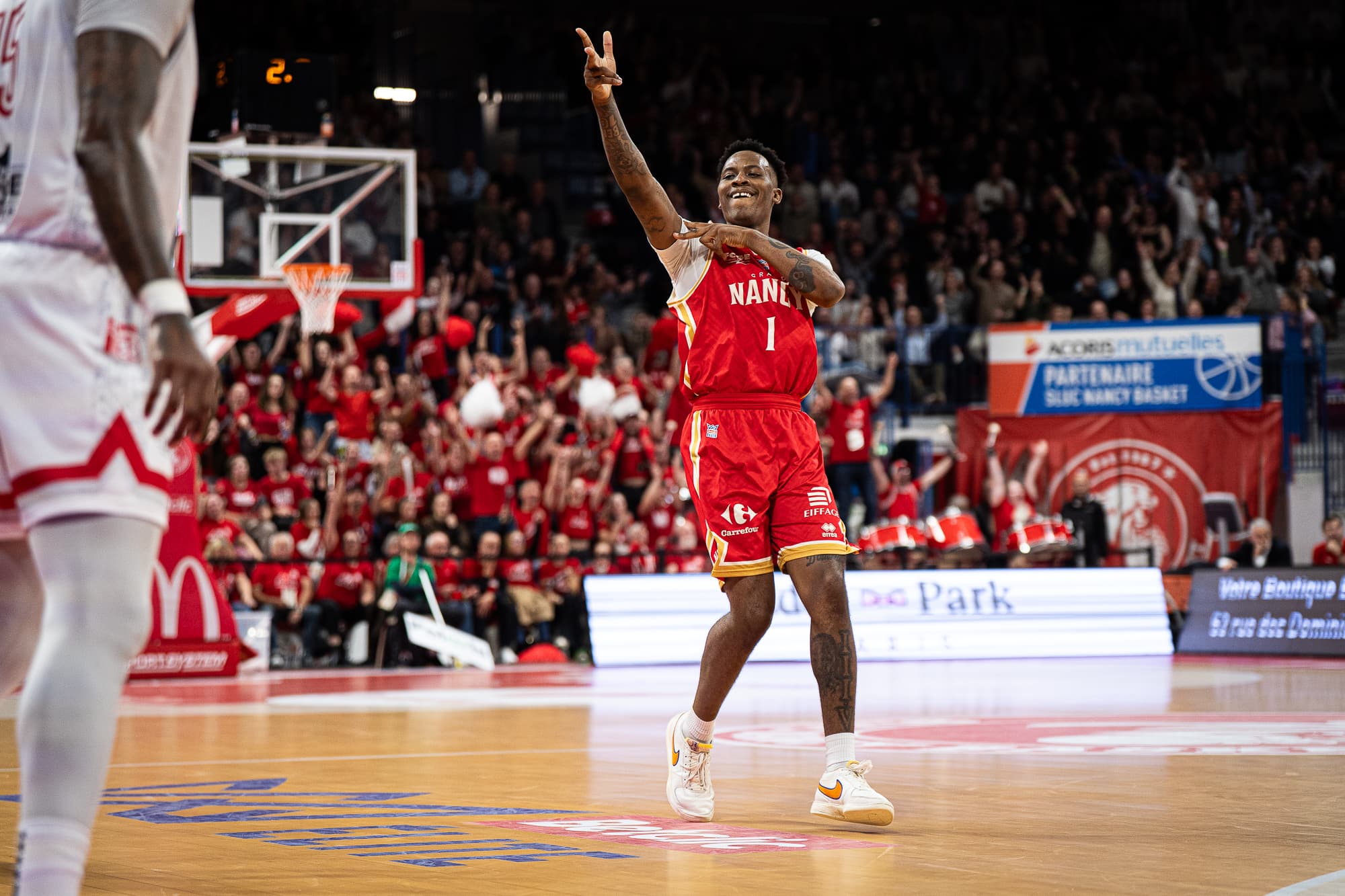 Gigantesque Landry Nolley (40 points !) dans une victoire en montagnes russes de Nancy contre Boulazac