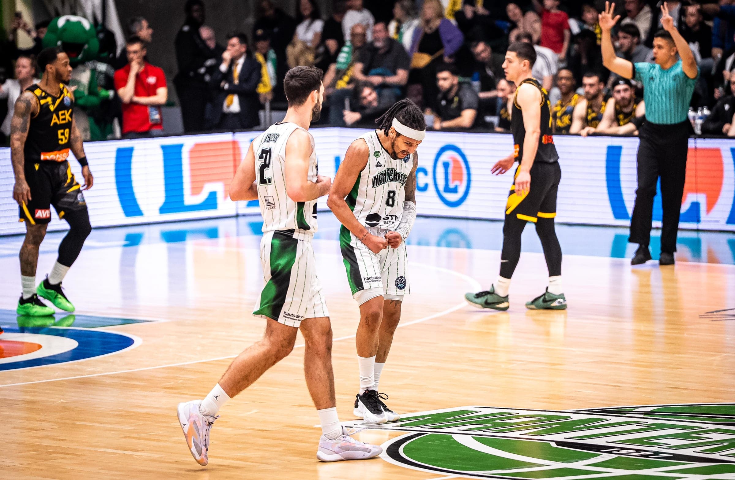Nanterre n’abdique pas et retournera en Grèce pour aller chercher le Final Four de BCL !