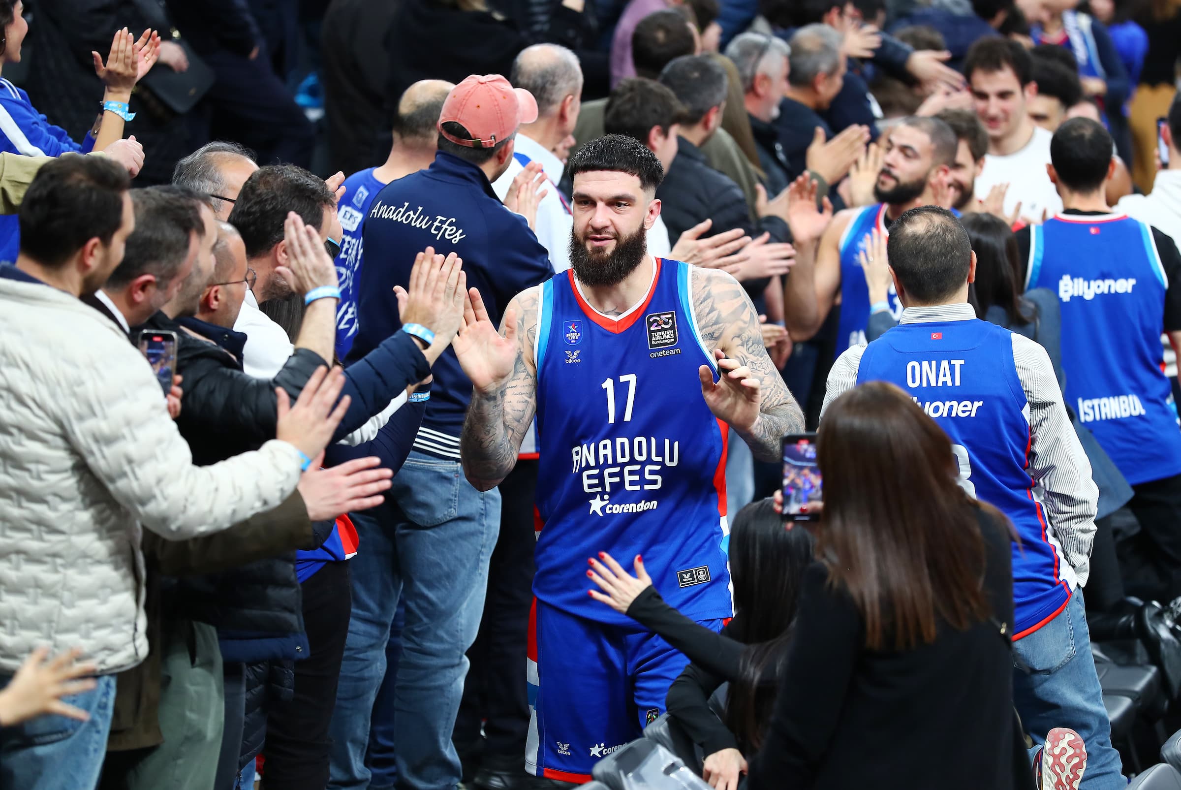Vincent Poirier meilleure évaluation de l’EuroLeague pour débuter les playoffs