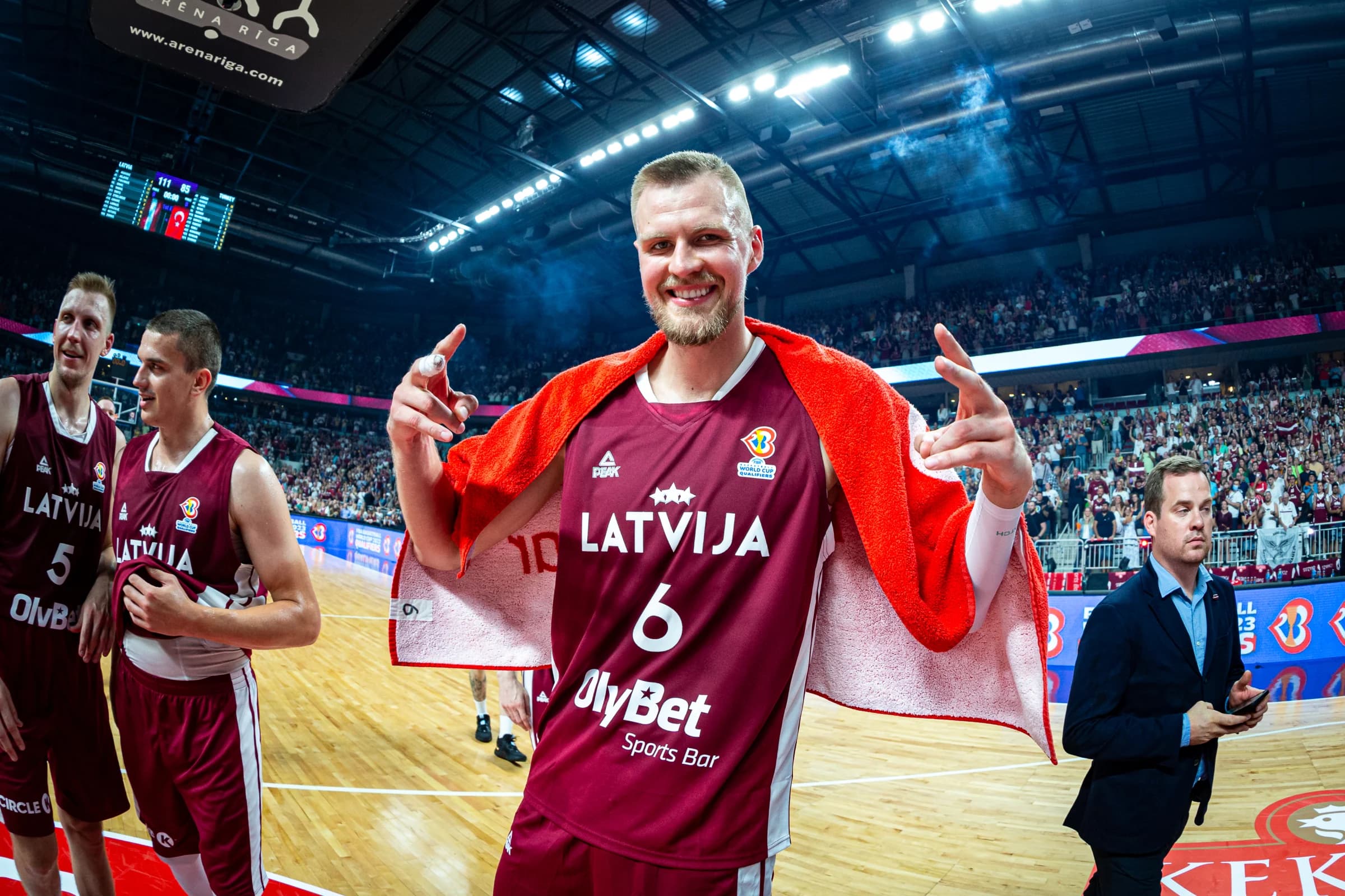 La Lettonie avec Kristaps Porzingis à l’EuroBasket 2025 pour la dernière de Luca Banchi à sa tête
