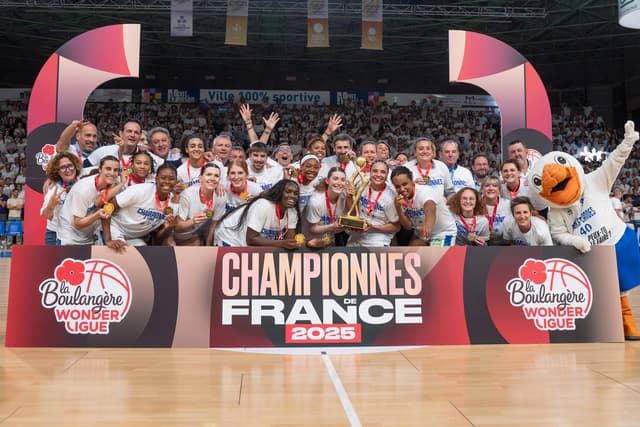 La deuxième couronne de Basket Landes, sacré champion de France !
