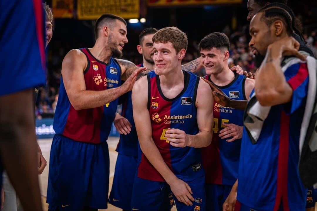 Le Franco-Allemand Mathieu Grujicic a joué ses premières minutes avec le FC Barcelone