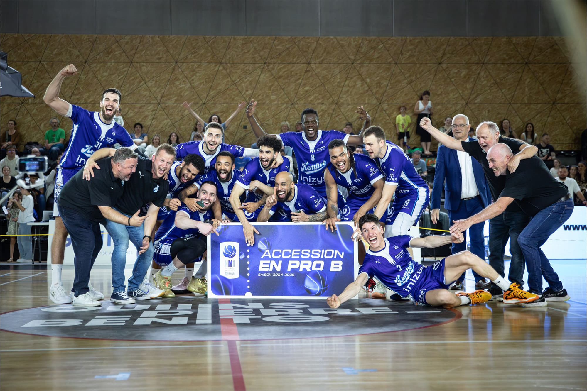 Incroyable dénouement en NM1 : Quimper retrouve la Pro B !