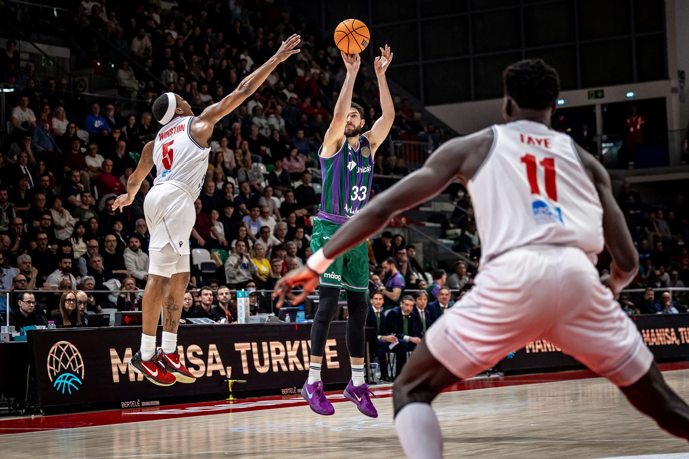 Avec un très efficient Tillie, l’Unicaja Malaga se qualifie pour un 3e Final Four de BCL !