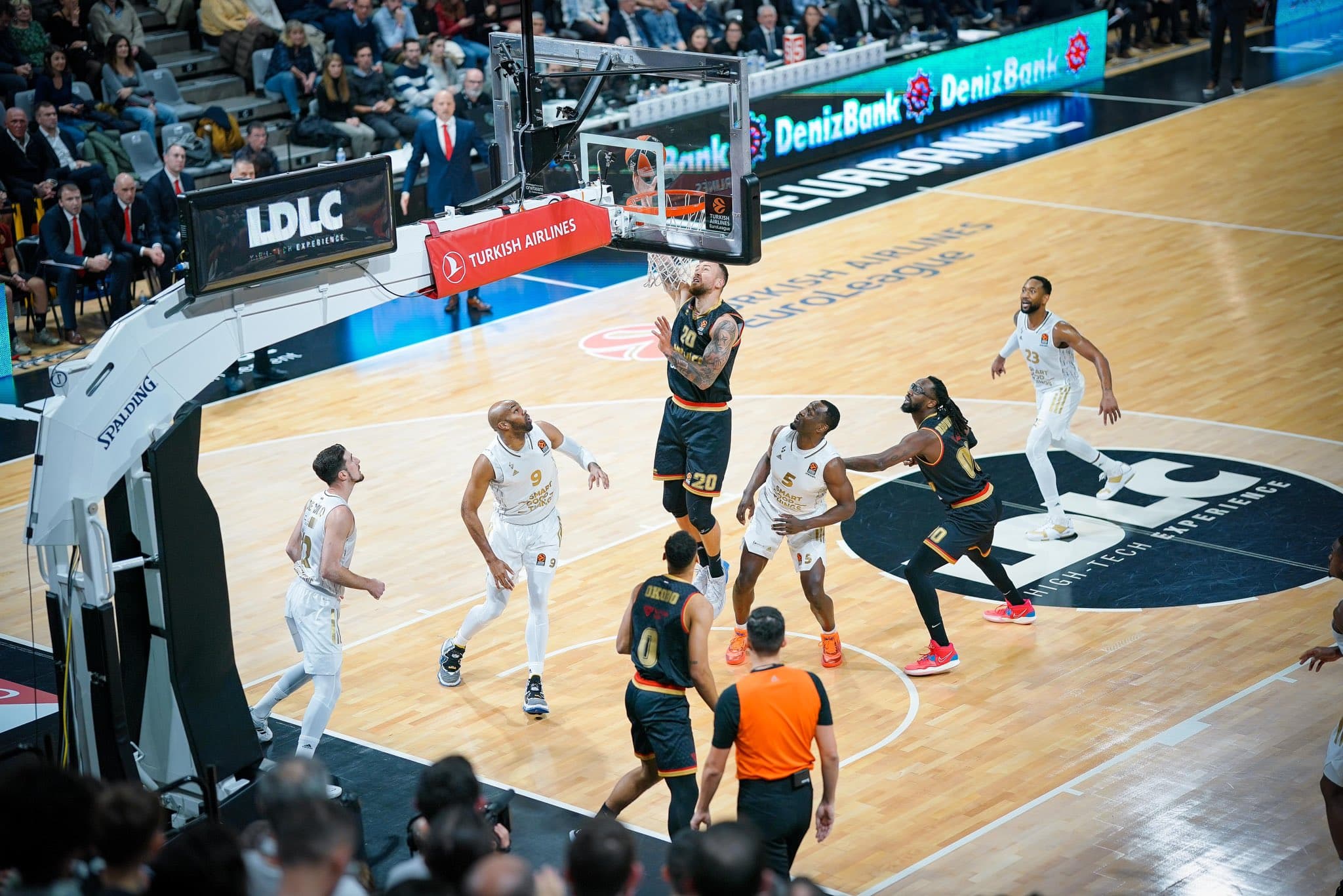 L&rsquo;AS Monaco fait plier l&rsquo;ASVEL dans le dernier quart-temps