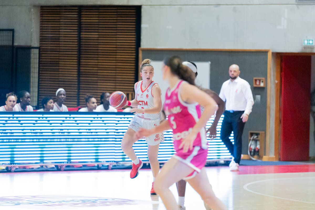 Elena Zemoura (La Tronche Meylan) face à Toulouse M.B., La Boulangère Wonderligue, 7 octobre 2026