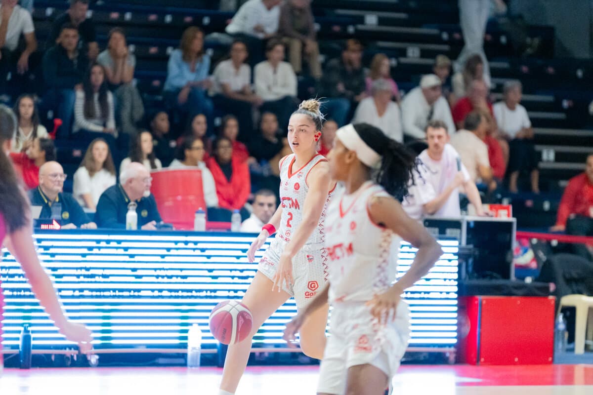 Elena Zemoura (La Tronche Meylan) face à Toulouse M.B., La Boulangère Wonderligue, 7 octobre 2026